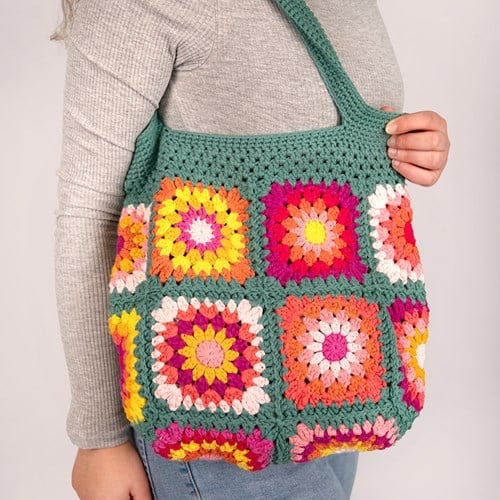 Sunshine bag Crochetkit - With Digital Pattern-3