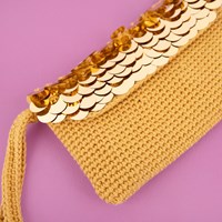 Pailletten clutch