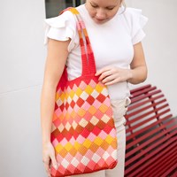 Wallis Bag - Floral Splendor - Studio Madelaine - Yarn Kit-3