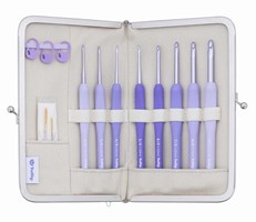 Tulip Etimo Murasaki Crochet Hook Set | Premium Softgrip Case Set