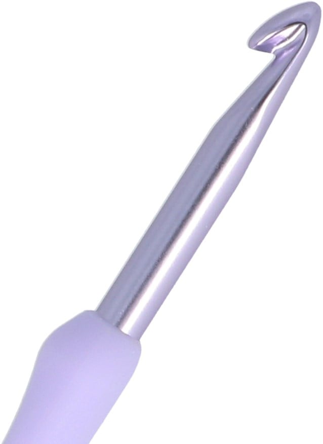 ヒロフミ Tulip Etimo Murasaki Crochet Hook Softgrip 6.00 mm | Precise