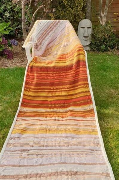 Temperature Shawl / Blanket - Yarn Culture