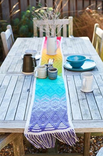 Temperature Table Runner CAL Crochet Kit 2 Arctic-3
