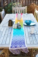 Temperature Table Runner CAL Crochet Kit 1 Rainbow-3