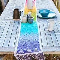 Temperature Table Runner CAL Crochet Kit 2 Arctic-2