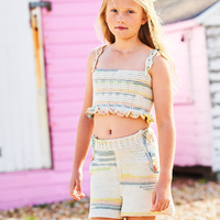 Crochet pattern Stylecraft Savannah Crochet Top & Shorts-2