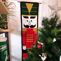 Nutcracker Wallhanger Yarnkit Traditional - Without Pattern