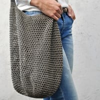 Crochet pattern Trendy shopper
