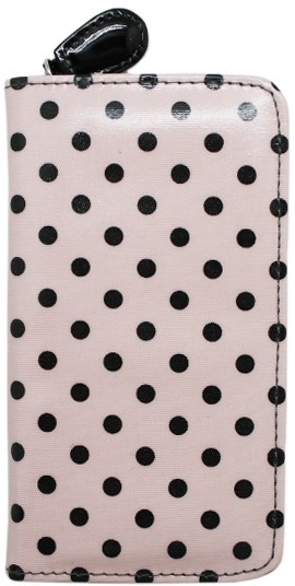 Tulip Crochet Hook Case Pink Dots