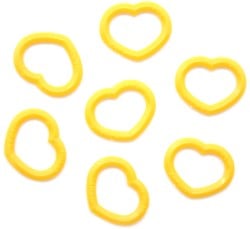 Tulip Stitch Markers Heart Solid-Colored
