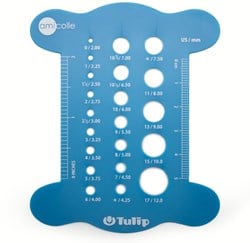 Tulip Knitting Needle Gauge