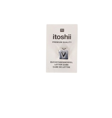 Rico Ponii Beads Character  Cube V -Silver