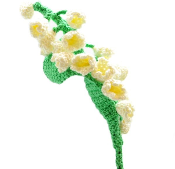 Free Crochet Pattern Flower Lily of the Valley