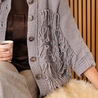 Happy vest met franjes Garen- en Haakpakket