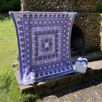 Rosina Plane - Mile Cross Sampler Blanket CAL Bright Crochet Kit-3
