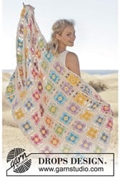 Crochet pattern Violet blanket