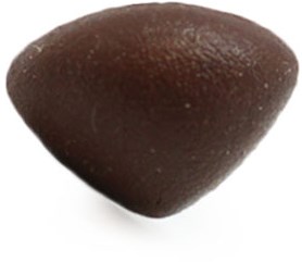 Safety Nose Triangle Soft Brown 18mm