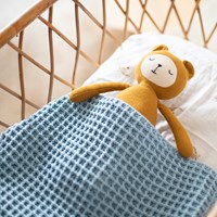 Mixed Up Waffle Baby Blanket Crochet Kit-3