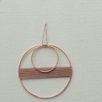 Yarn and Colors Less is more WOW! Wall Hanging Kit 008 Teak