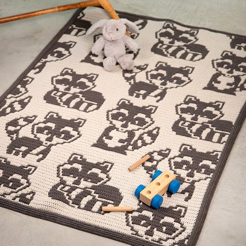 Reckless Rascals Baby Blanket Yarn and Crochet Kit-2