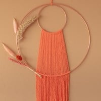Macramé Pattern Yarn and Colors Waterfall Wall Hanging-3