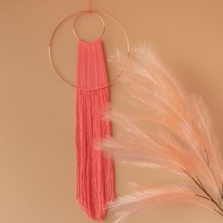 Macramé Pattern Yarn and Colors Waterfall Wall Hanging