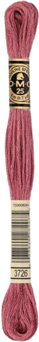 DMC 117MC Mouliné Spécial Embroidery Thread 8m 3726