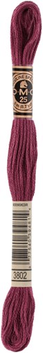 DMC 117MC Mouliné Spécial Embroidery Thread 8m 3802