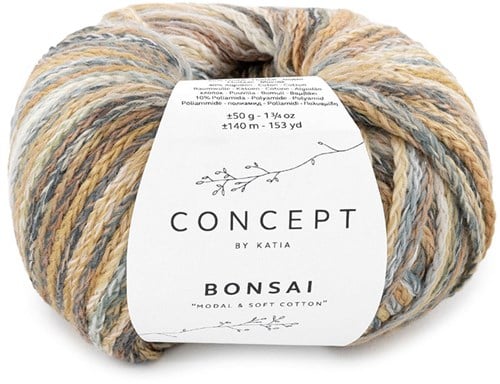 Katia Bonsai 200 Beige-Grey-Camel