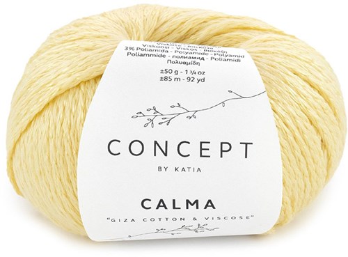 Katia Calma 57 Light Yellow