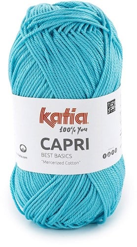 Katia Capri 82207 Blue Cyan