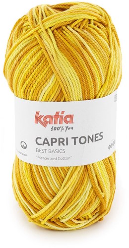 Katia Capri Tones 300 Yellow-Mustard