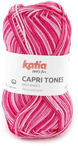 Katia Capri Tones 301 Bubblegum pink-Fuchsia