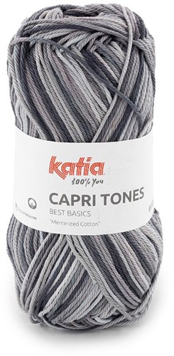Katia Capri Tones 306 Light grey-Dark grey