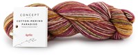 Katia Cotton-Merino Paradiso 301 Purple-Ocher-Green