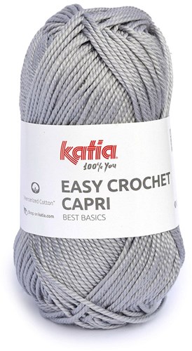 Katia Easy Crochet Capri 105 Medium grey