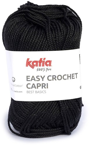 Katia Easy Crochet Capri 106 Black