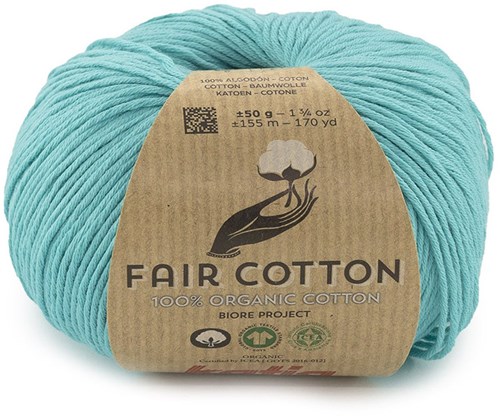 Katia Fair Cotton 058 Bright Turquoise
