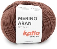 Katia Merino Aran 110 Red Brown