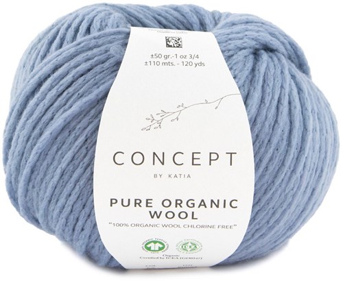 Katia Pure Organic Wool 062 Jeans
