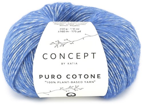 Katia Puro Cotone 61 Royal Blue