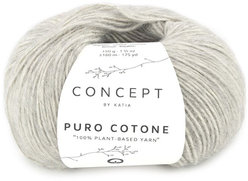 Katia Puro Cotone 53 Light Grey