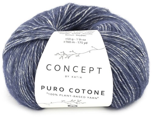 Katia Puro Cotone 55 Night Blue