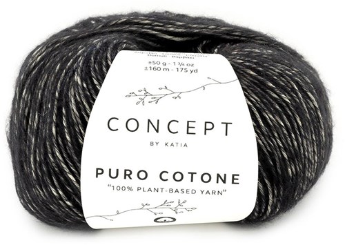 Katia Puro Cotone 54 Black