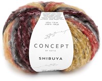 Katia Shibuya 101 Red-Rust Brown Grey