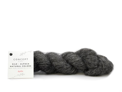 Katia Silk Alpaca Natural Colors 104 Dark Mink