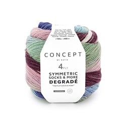 Katia Symmetric Socks & More Degradé 4-ply