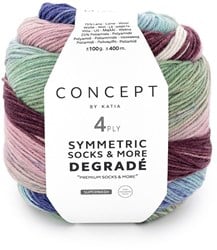 Katia Symmetric Socks & More Degradé 4-ply