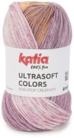 Katia Ultrasoft Colors 201 Pastel Yellow-Light Pink-Light Grey