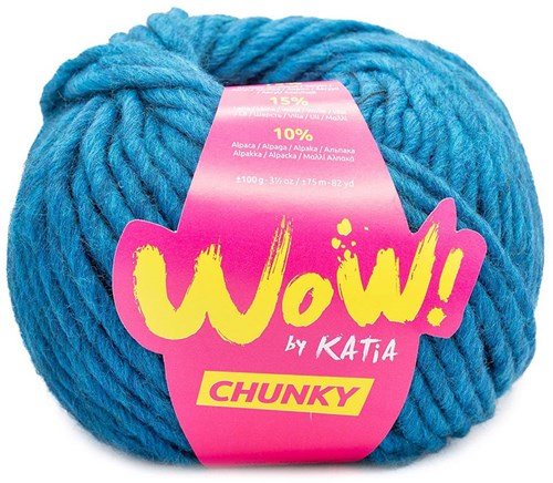 Katia WOW - Chunky 074 Duck blue
